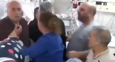 Yoğun bakımda acı haberi alan aile ortalığı birbirine kattı