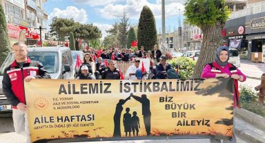 Yozgat'ta farkındalık yürüyüşü yapıldı