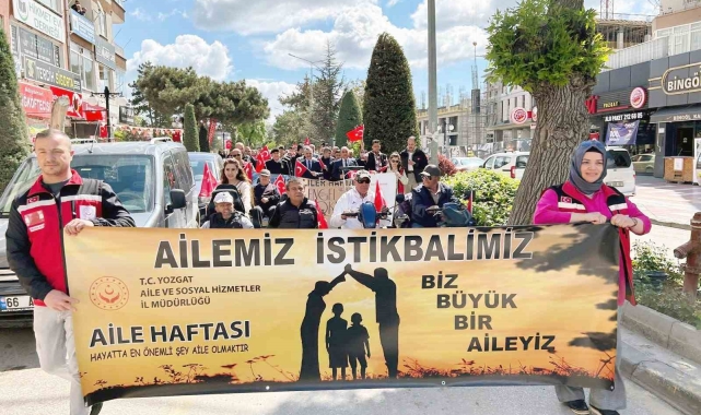 Yozgat'ta farkındalık yürüyüşü yapıldı