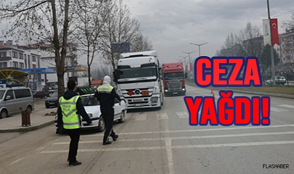 YÜKSEK SES YAPAN ARAÇLAR CEZADAN KURTULAMADI!