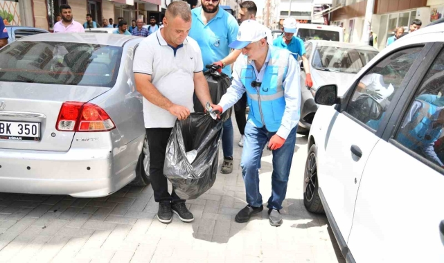 Yunusemre'de temizlik seferberliği: 2 buçuk ton çöp toplandı