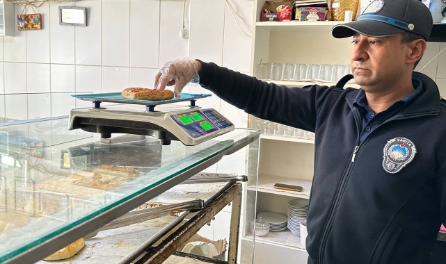 Zabıta ekiplerinden fırın denetimi