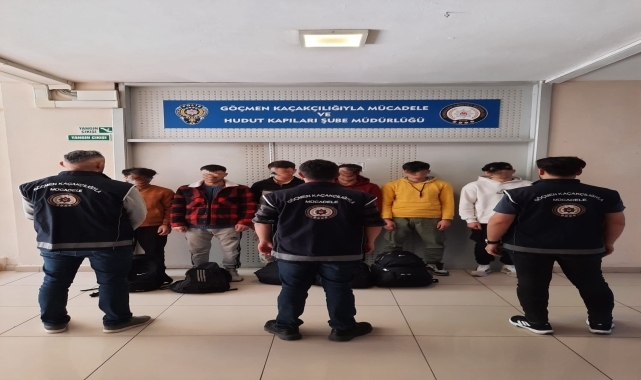 Zonguldak'ta 6 düzensiz göçmen yakalandı