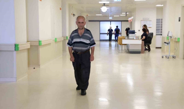 10 yıldır muzdarip olduğu parkinson hastalığı Eskişehir Şehir Hastanesi'nde sona erdi
