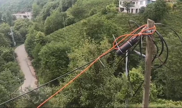 2 yıldır kaldırılmayan kablolar 2 günde kaldırıldı