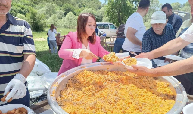 30 yıl aradan sonra ilçe halkı şükür duasında buluştu