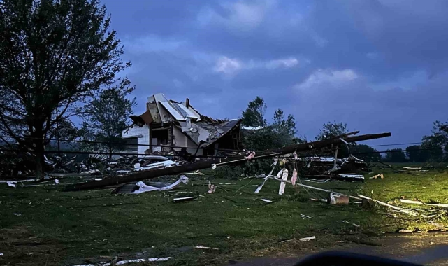 ABD&#039;de hortum felaketi: 1 ölü, 13 yaralı