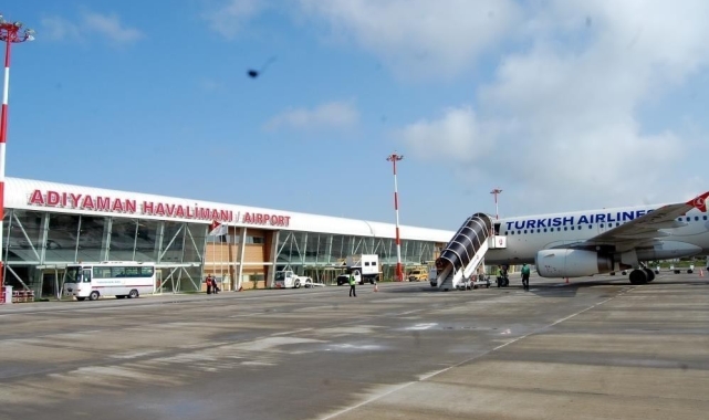 Adıyaman'da Mayıs ayında 31 bin 145 kişi uçak yolculuğunu tercih etti