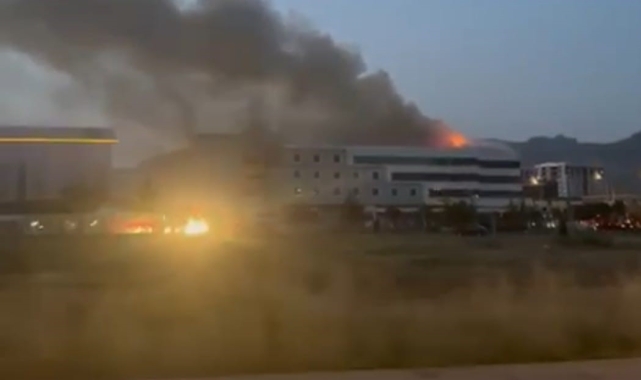 Afyonkarahisar'da otel yangınında dumandan etkilenenler taburcu edildi