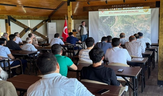 Akçakoca'da din görevlilerine yangın eğitimi verildi