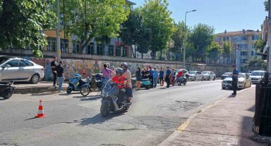 Akçakoca'da motosiklet sürücülerine yönelik denetim yapıldı