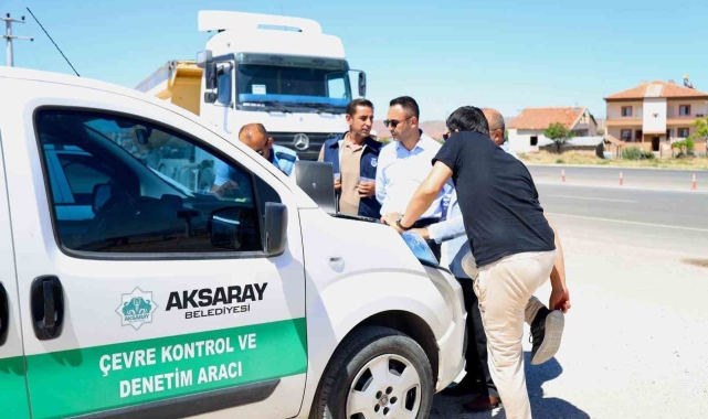 Aksaray Belediyesi izinsiz hafriyat dökümüne geçit vermiyor