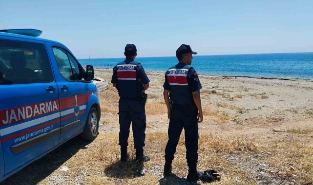 Alanya'da yeşil deniz kaplumbağası ve caretta carettaların yuvalanma bölgeleri kontrol edildi