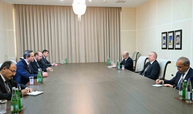 Aliyev, Enerji ve Tabii Kaynaklar Bakanı Bayraktar'ı kabul etti