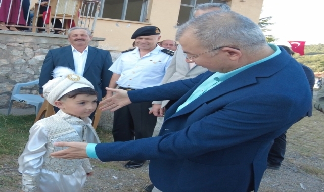 Amasya'da jandarma, şehit çocuğu için sünnet töreni düzenledi