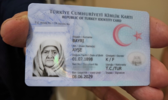 Amasyalı Ayşe nine 126 yaşında