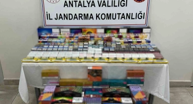 Antalya'da kaçak ve elektronik sigara operasyonu