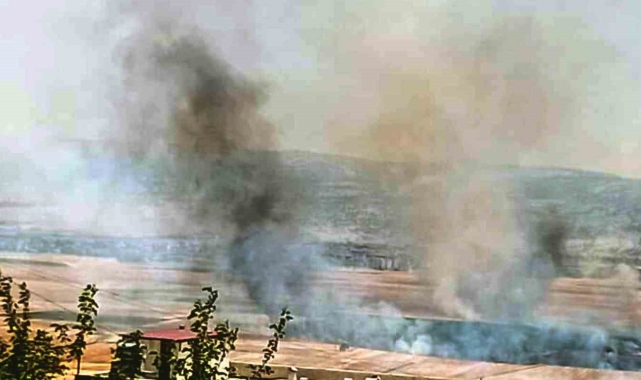 Arabanlı çiftçilere anız yakma yasağıyla ilgili duyuru