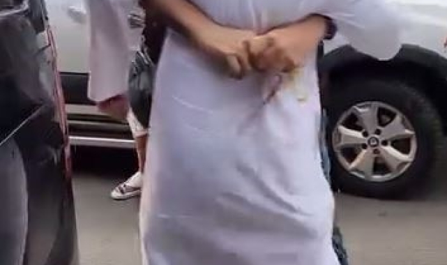 Arap turistler Uzungöl'de birbirine girdi