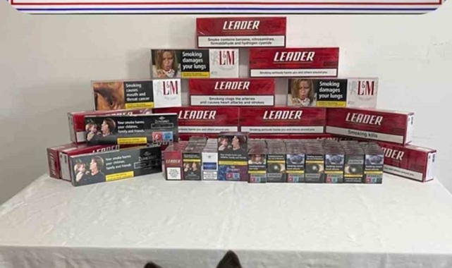 Ardahan'da 276 paket kaçak sigara ele geçirildi