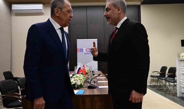 Bakan Fidan, Rus mevkidaşı Lavrov ile görüştü