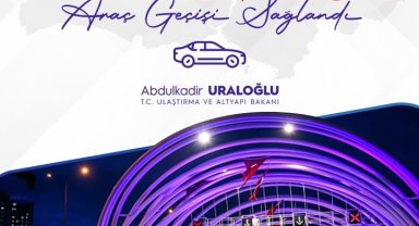 Bakan Uraloğlu: "94 bin 454 birim araç sayısı ile Avrasya Tüneli'nde yeni trafik rekoru kırıldı"