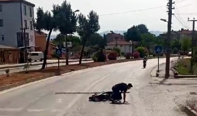 Bartın'da ilginç kaza