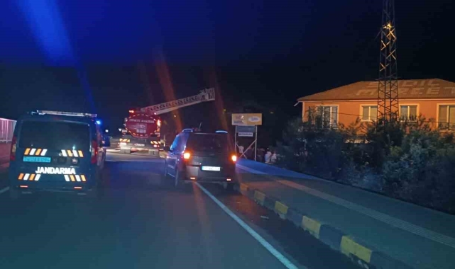 Bartın'da yangın paniği