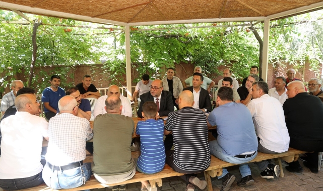 Başkan Akpınar, "Sorunları yerinde çözüyoruz"
