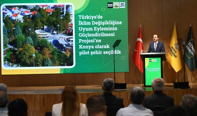 Başkan Altay örnek çevre yatırımlarını ve su tasarrufu çalışmalarını anlattı