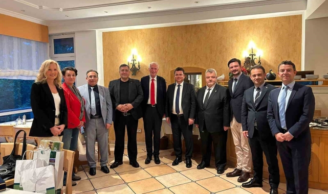 Başkan Aydın'dan Almanya'da kardeşlik köprüsü