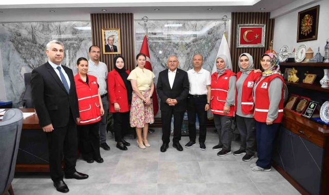 Başkan Büyükkılıç'tan Kızılay'a '156'ncı yıl' ziyareti