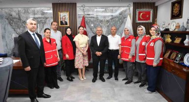 Başkan Büyükkılıç'tan Kızılay'a '156'ncı yıl' ziyareti