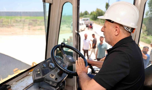 Başkan Demirçalı: "Yüreğir'de asfaltsız yol kalmayacak"