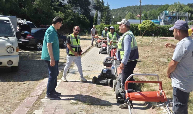 Başkan Kahveci, Ilıca'daki projeleri yerinde inceledi