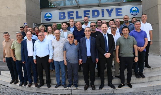 Başkan Ömer Günel, CHP Milletvekilleriyle birlikte Didim ve Söke'yi ziyaret etti