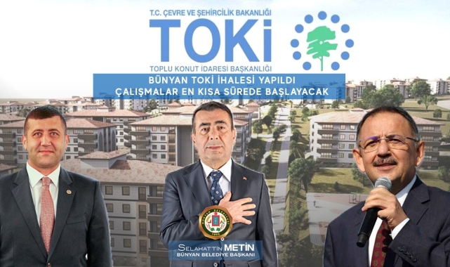Başkan Selahattin Metin sözünü tuttu TOKİ ihalesi tamam