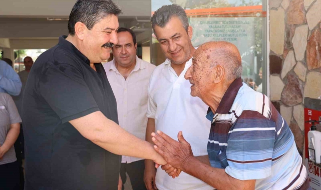 Başkan Yıldız, huzurevi sakinleriyle bayramlaştı