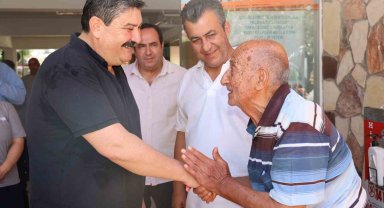 Başkan Yıldız, huzurevi sakinleriyle bayramlaştı