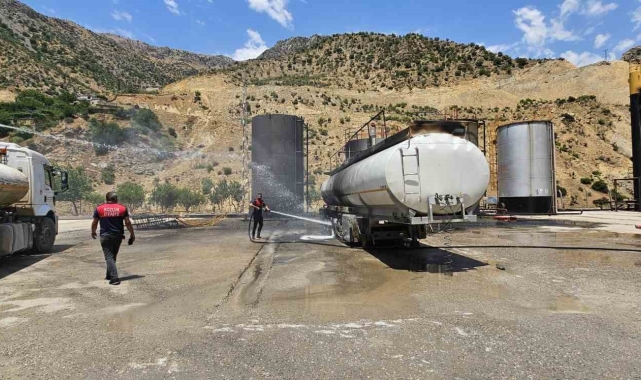 Batman'da yürekleri ağza getiren yangın