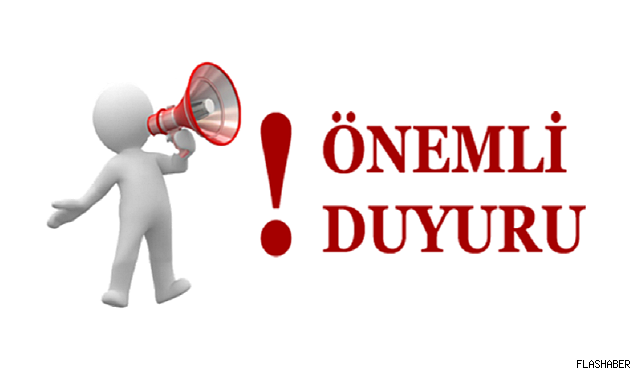 BELEDİYEDEN SU KESİNTİSİ UYARISI!