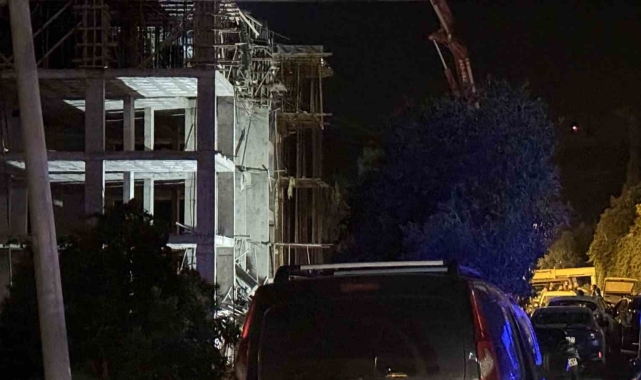 Beton dökerken 4'üncü kattan düşen inşaat işçisi ağır yaralandı