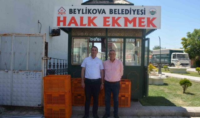 Beylikova'da Halk Ekmek hizmeti başladı