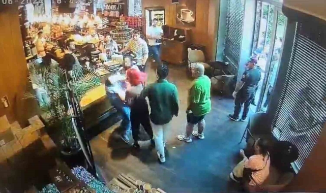 Beyoğlu'ndaki AVM'de tıp öğrencisi kıza saldırı kamerada: Başörtüsünü açıp küfür etti