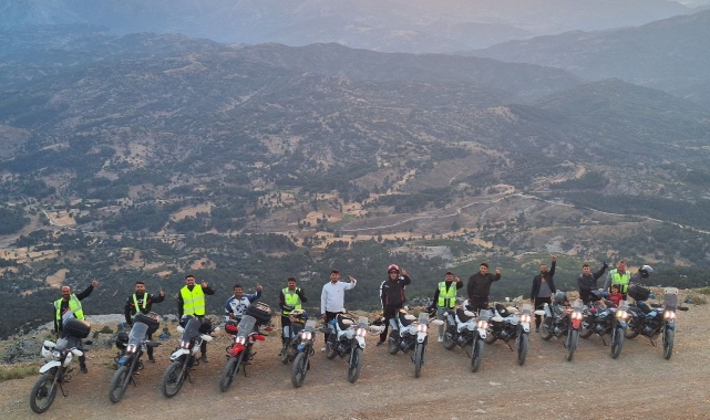 Beyşehir'de geleneksel Köprülü Kanyon Motosiklet Gezisi