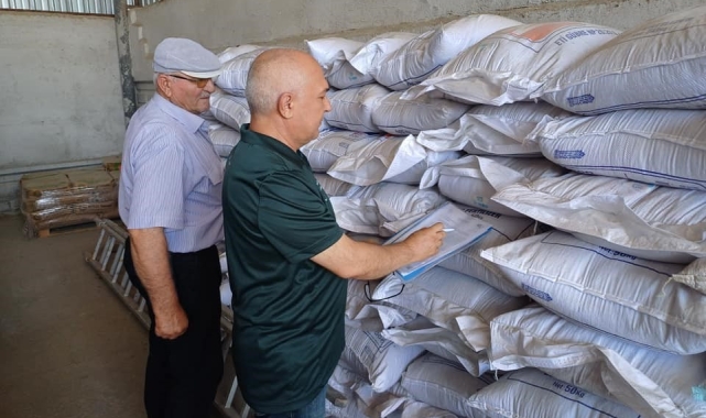 Beyşehir'de gübre bayileri denetime tabi tutuldu