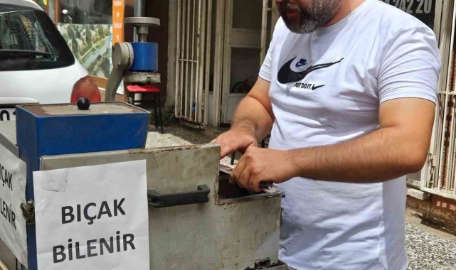 Bıçak bileme ustalarında 'son gün' telaşı