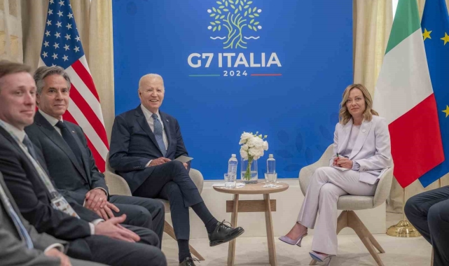 Biden, İtalya Başbakanı Meloni ile görüştü