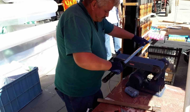 Bileme çarkları Kurban Bayramı için dönüyor