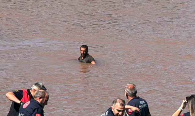 Bindiği at kaçırdı, Kızılırmak'ta boğulmaktan son anda kurtarıldı